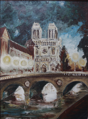 Late Afternoon in Winter, Notre Dame, Paris